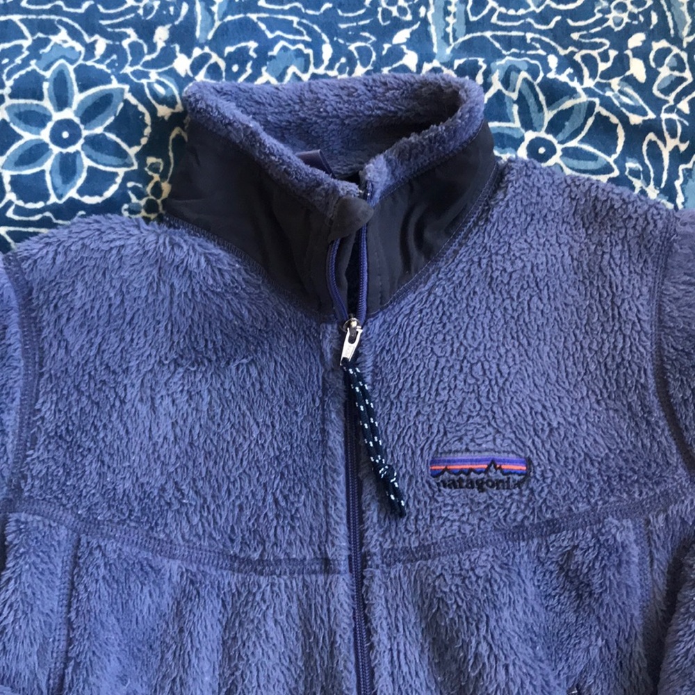 Patagonia Purplish Blue R2 Fleece